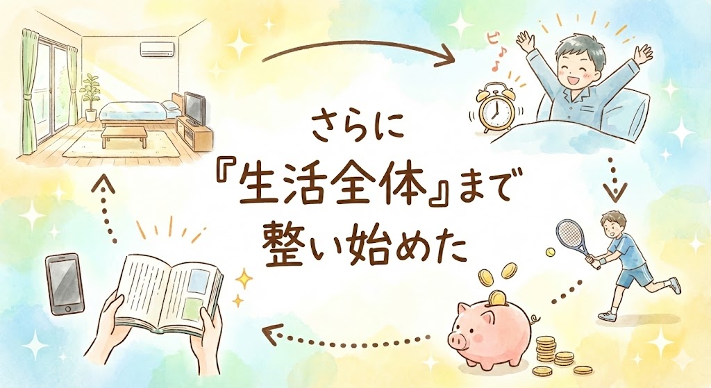 さらに生活全体まで整い始めた